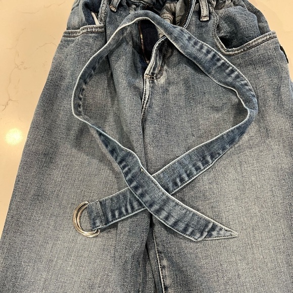 Silver Brand Jeans Co. Paper Bag Straight Cropped Jeans 27 - Picture 12 of 13